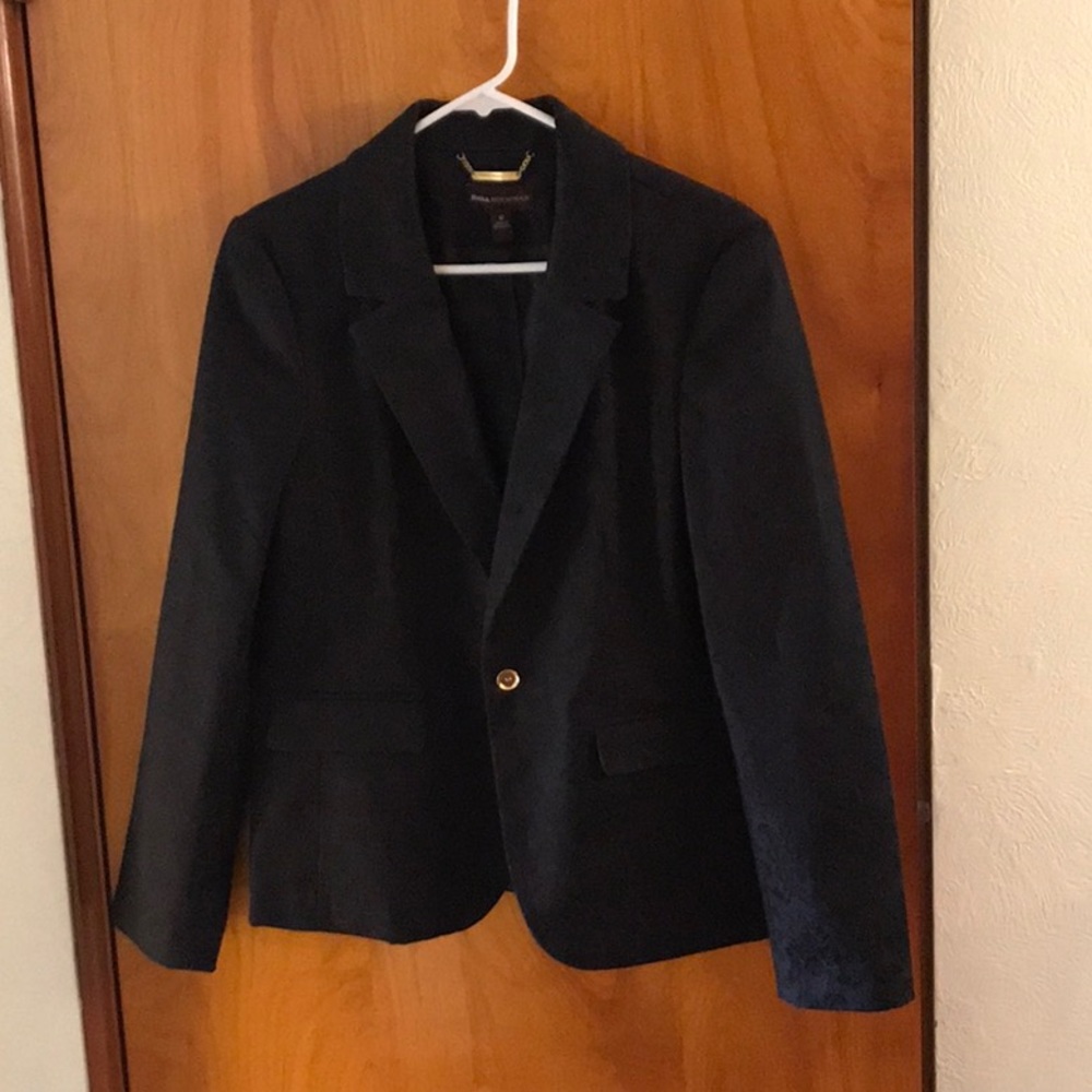 Dana Buchman Size 12 black lined Blazer